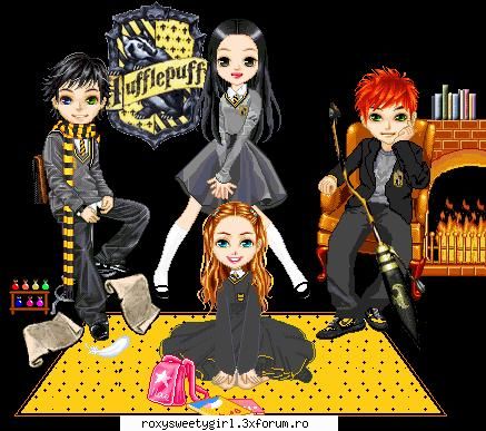 Camera Astropufilor - roxy_4you - Astropufi(Hufflepuff)
