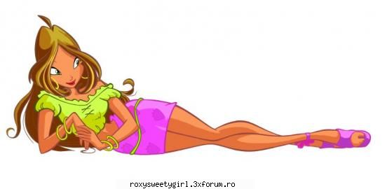 Flora - Flora este zana florilor si vine din - Winx